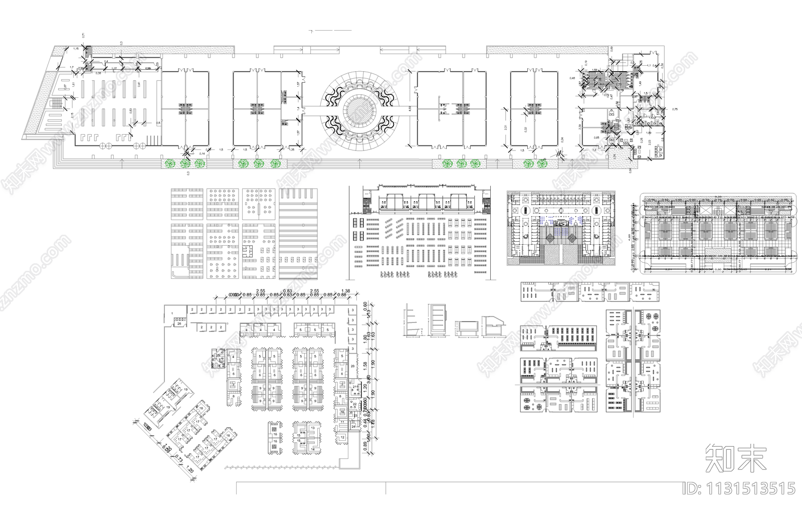超市家具设备施工图下载【ID:1131513515】
