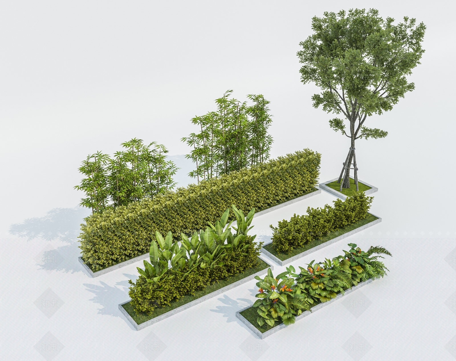 绿篱3D模型下载【ID:1131527699】