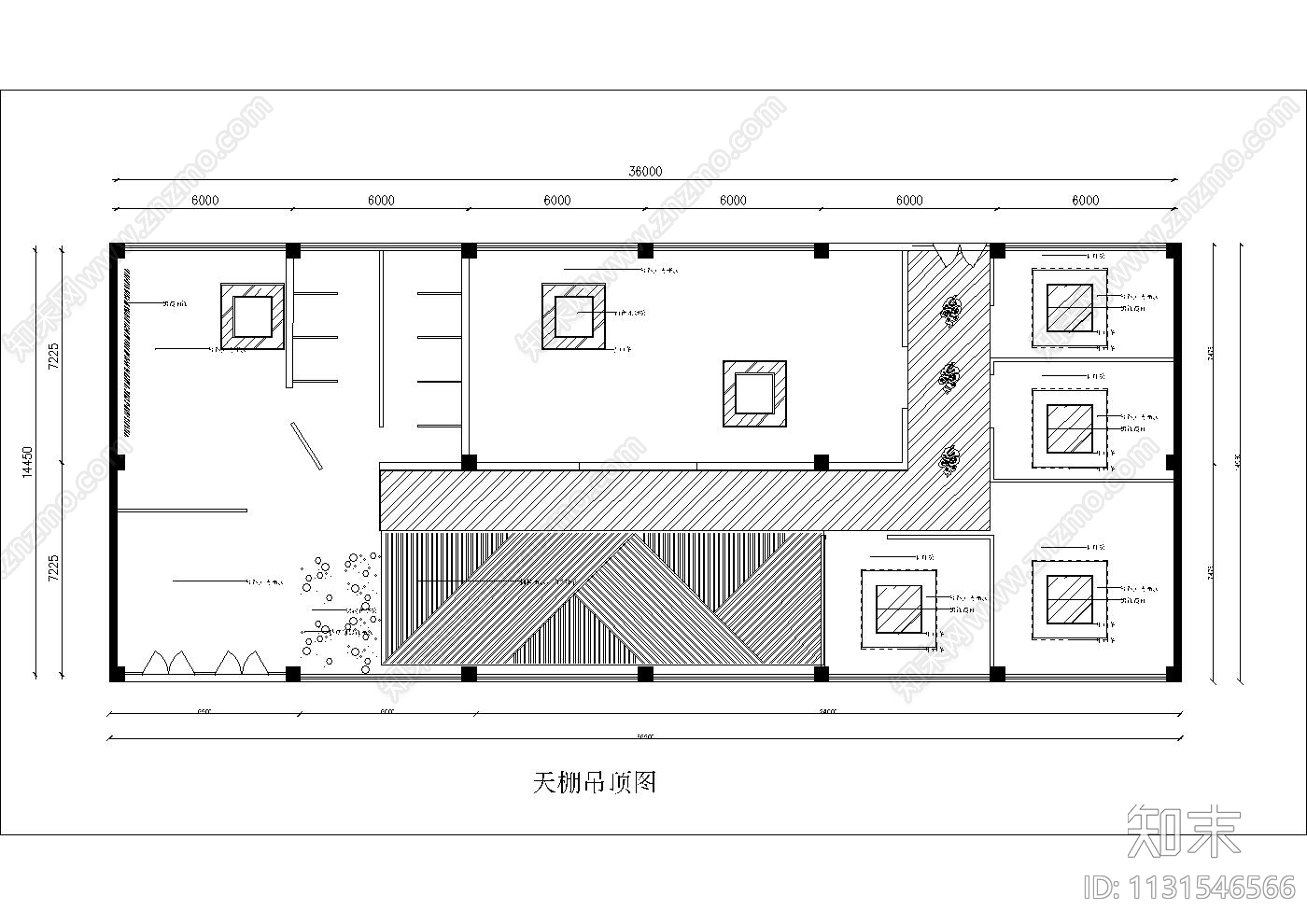餐饮空间cad施工图下载【ID:1131546566】