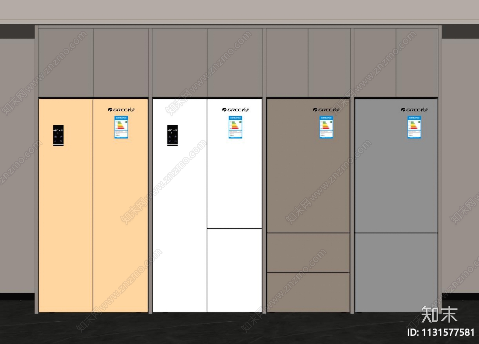 冰箱SU模型下载【ID:1131577581】