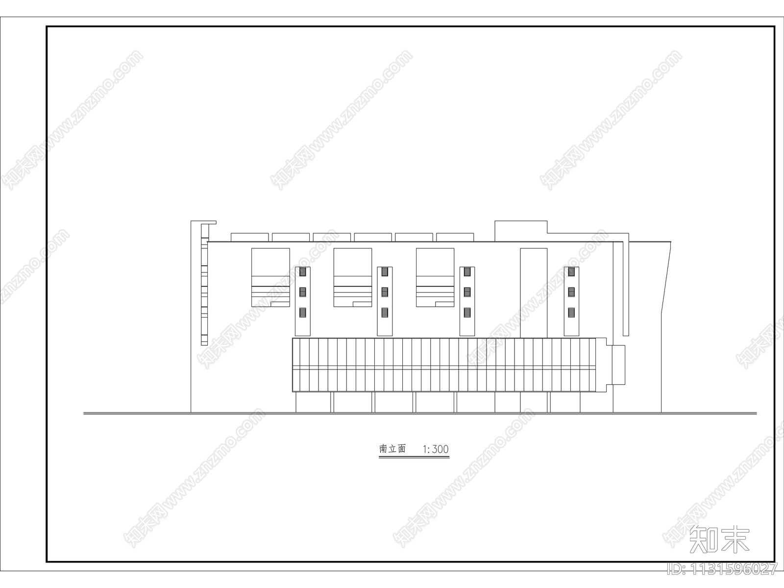 美术馆建筑施工图下载【ID:1131596027】