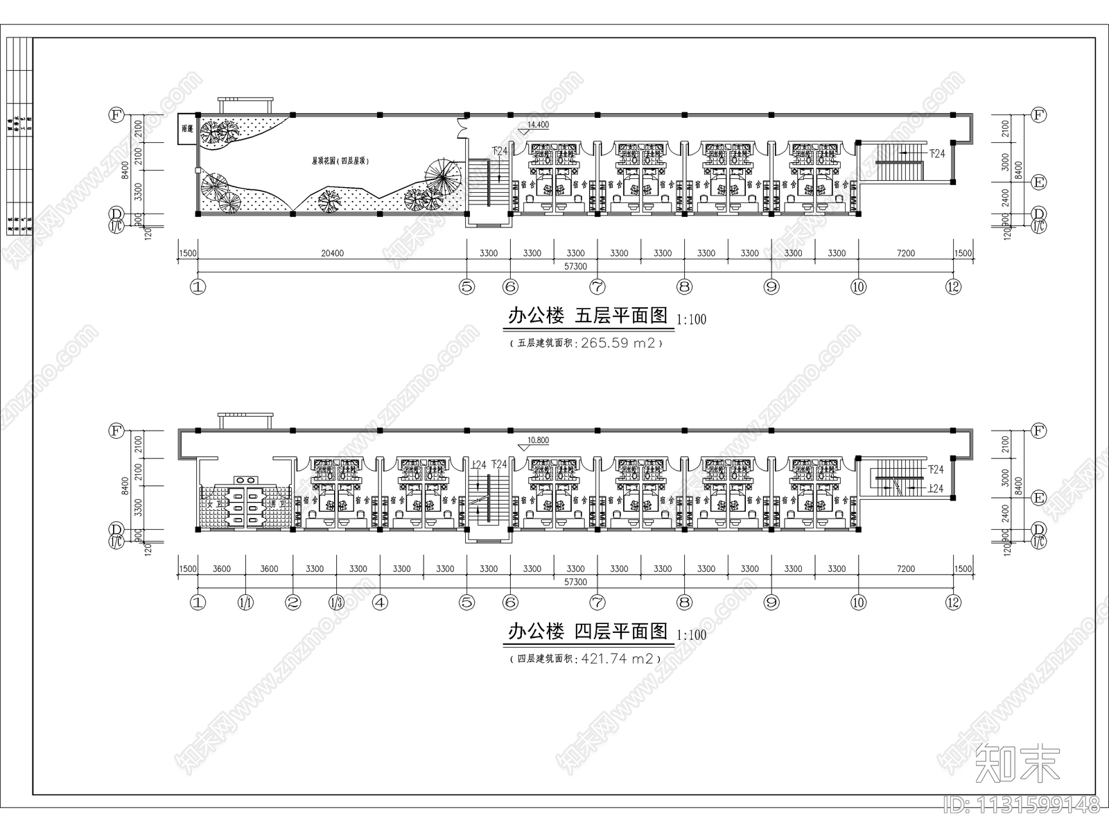 绵阳市殡仪馆建筑cad施工图下载【ID:1131599148】