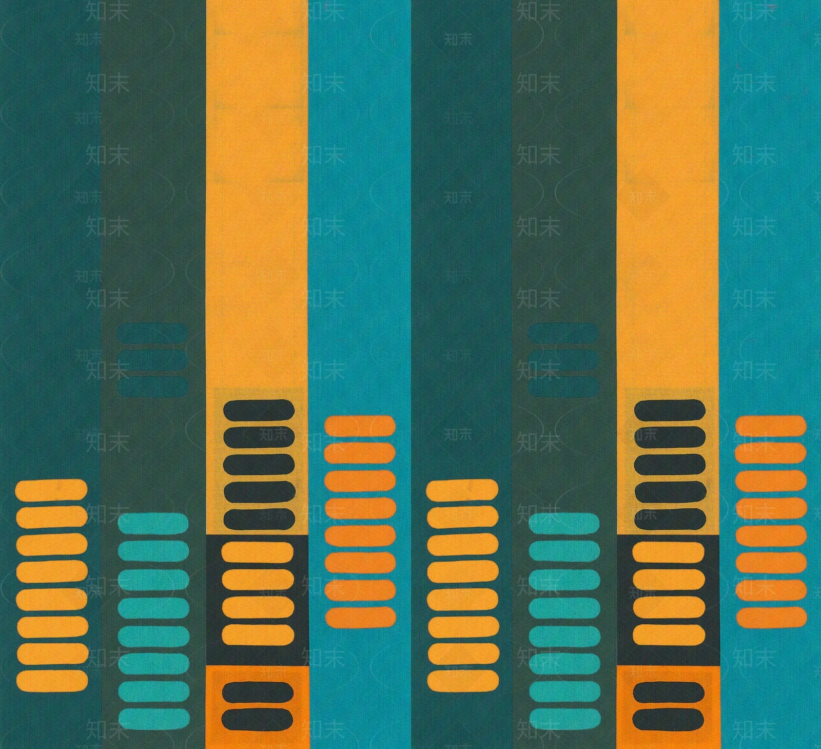 彩色条纹卡通墙布壁纸贴图下载【ID:1131633450】