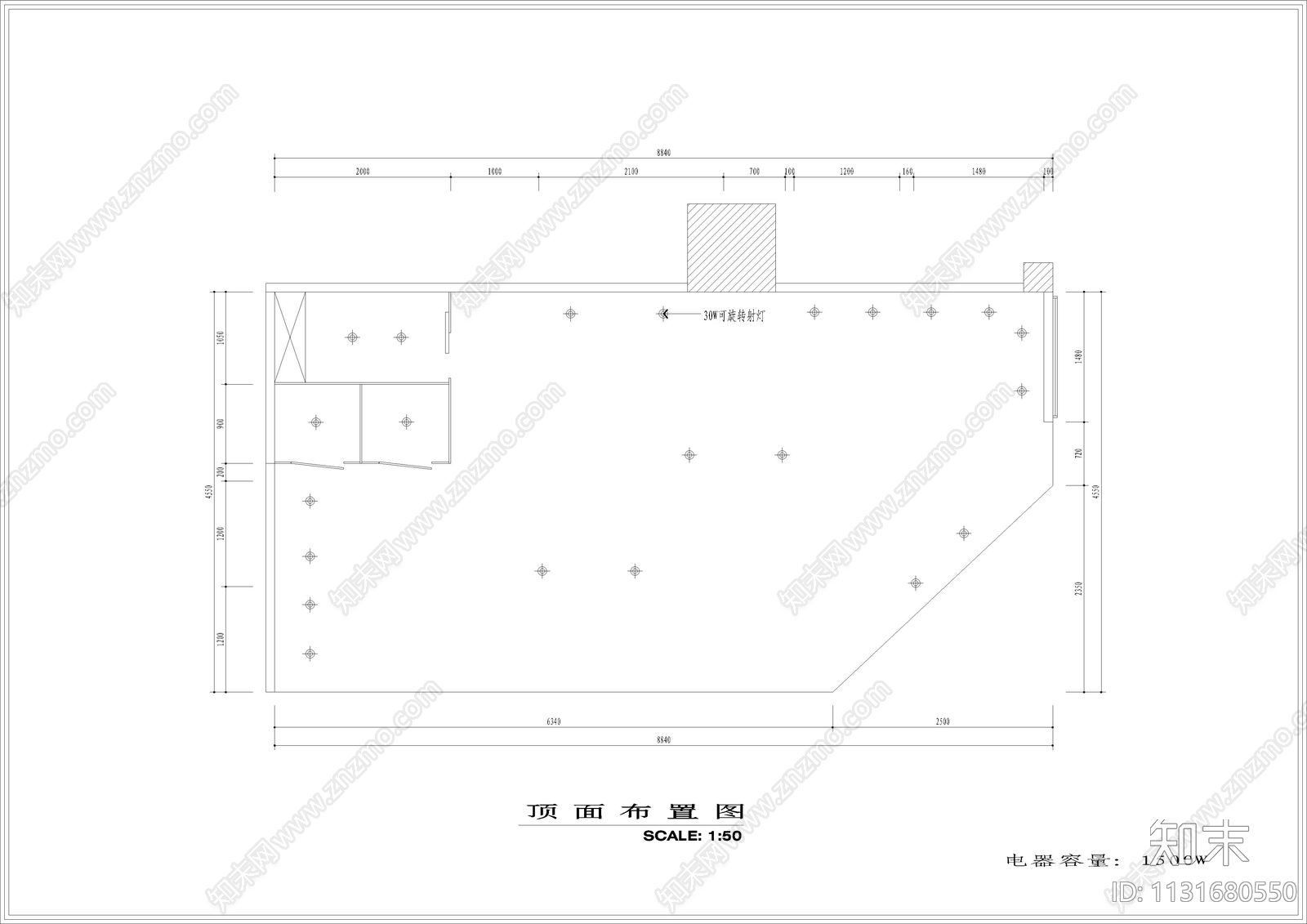 金陵百货专卖店装修cad施工图下载【ID:1131680550】