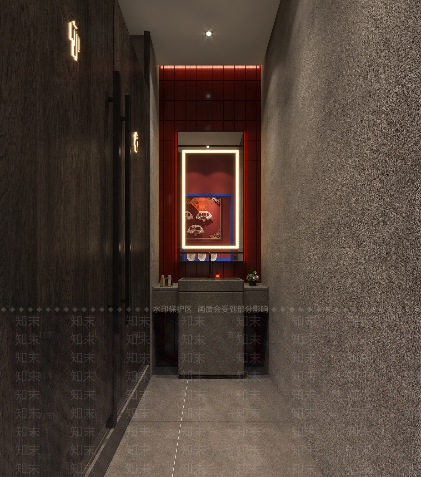 现代火锅店3D模型下载【ID:1131681341】