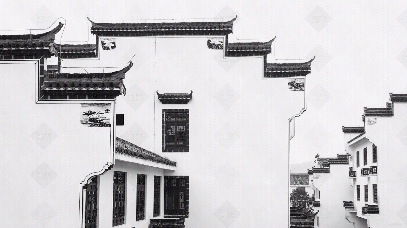 壁画高清贴图材质