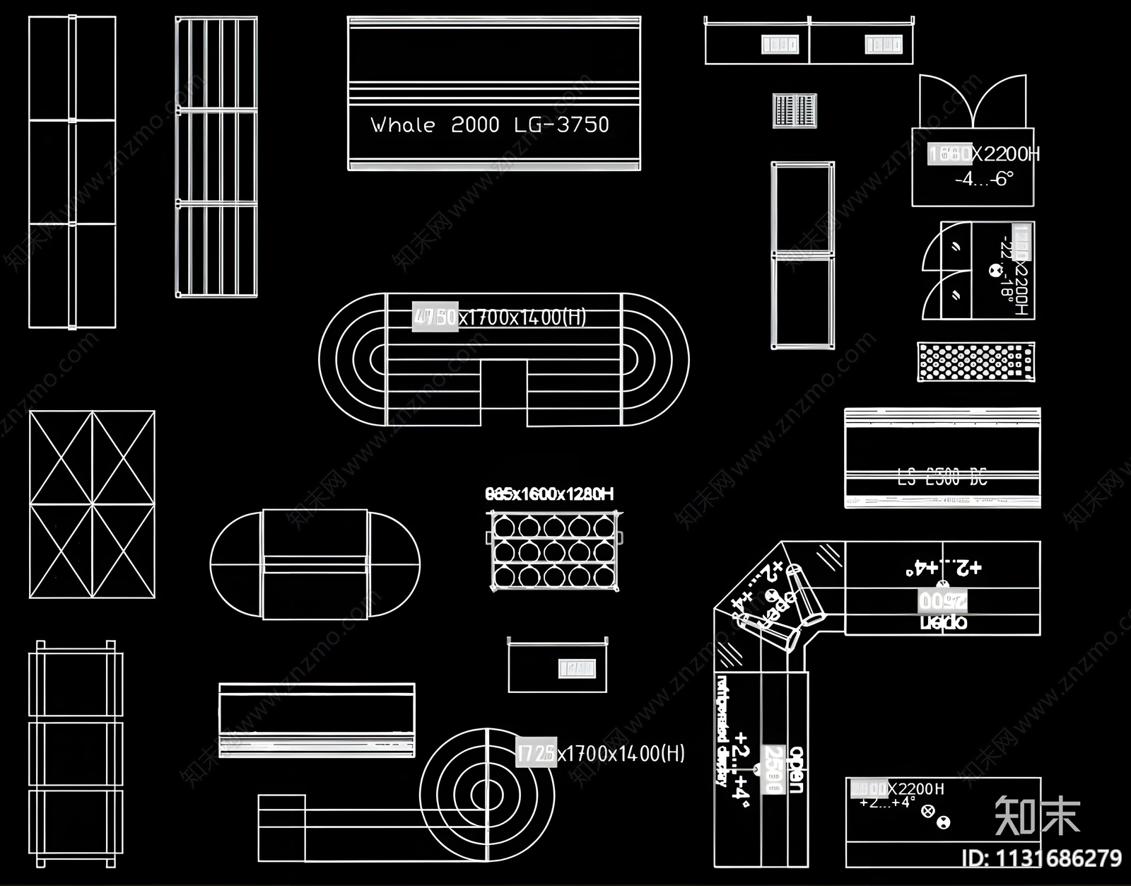2023超市设备道具施工图下载【ID:1131686279】