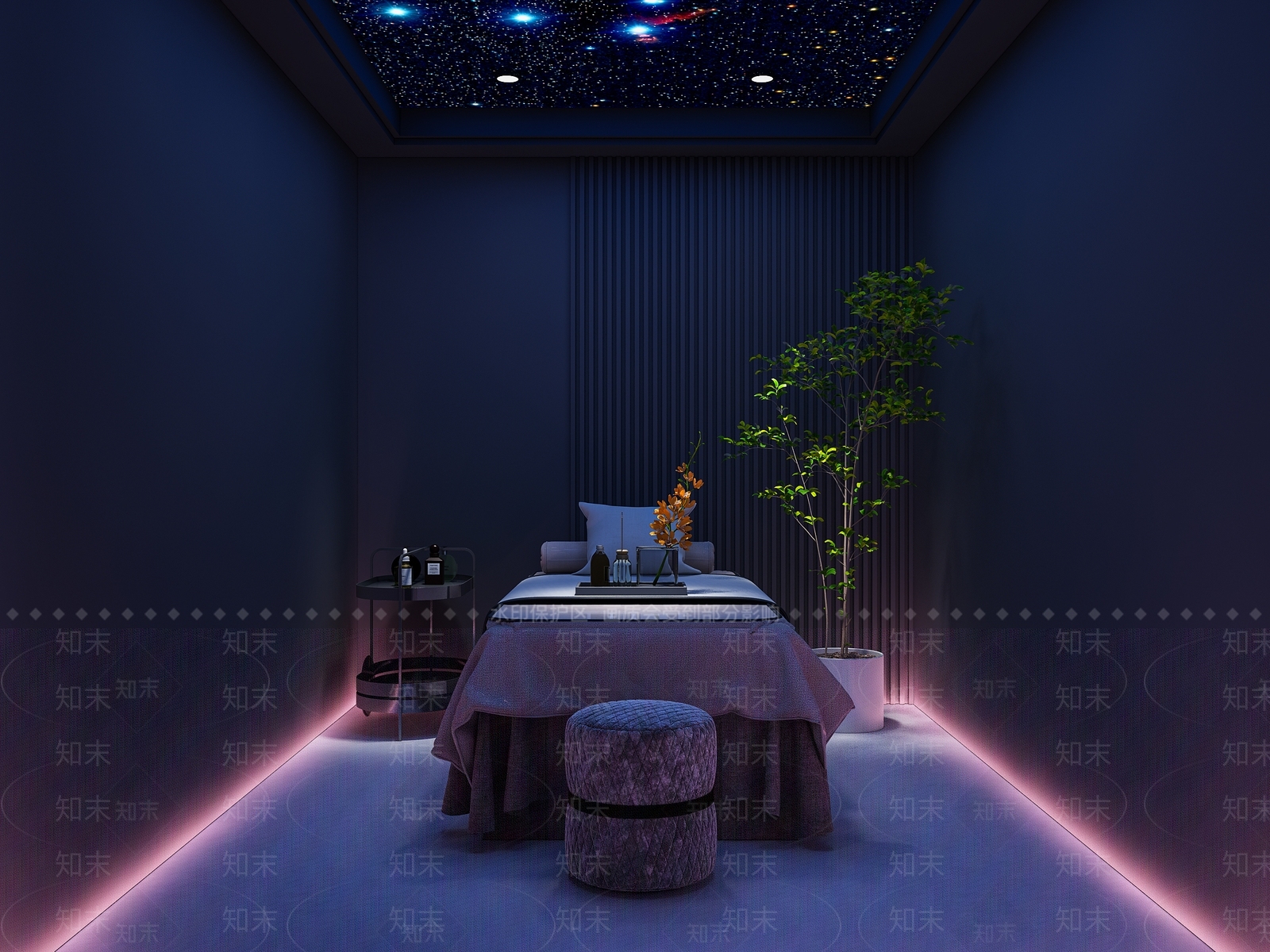 现代SPA包间3D模型下载【ID:1131691230】