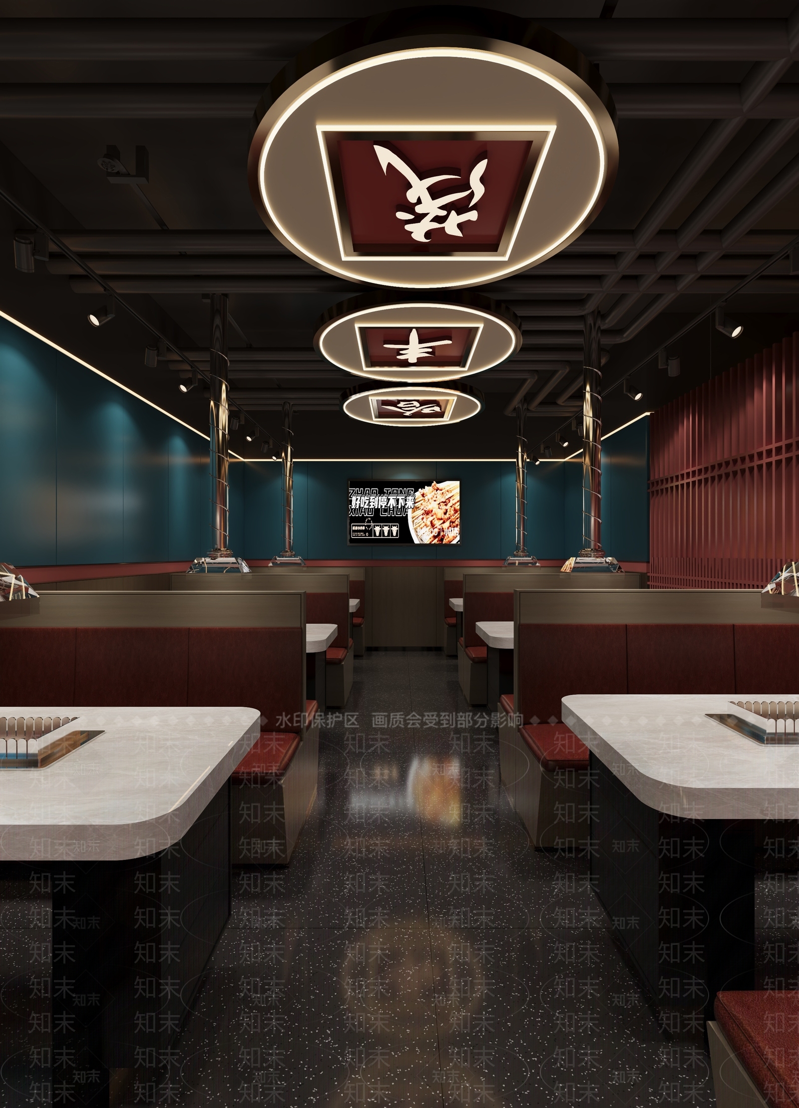现代烧烤店3D模型下载【ID:1131698668】