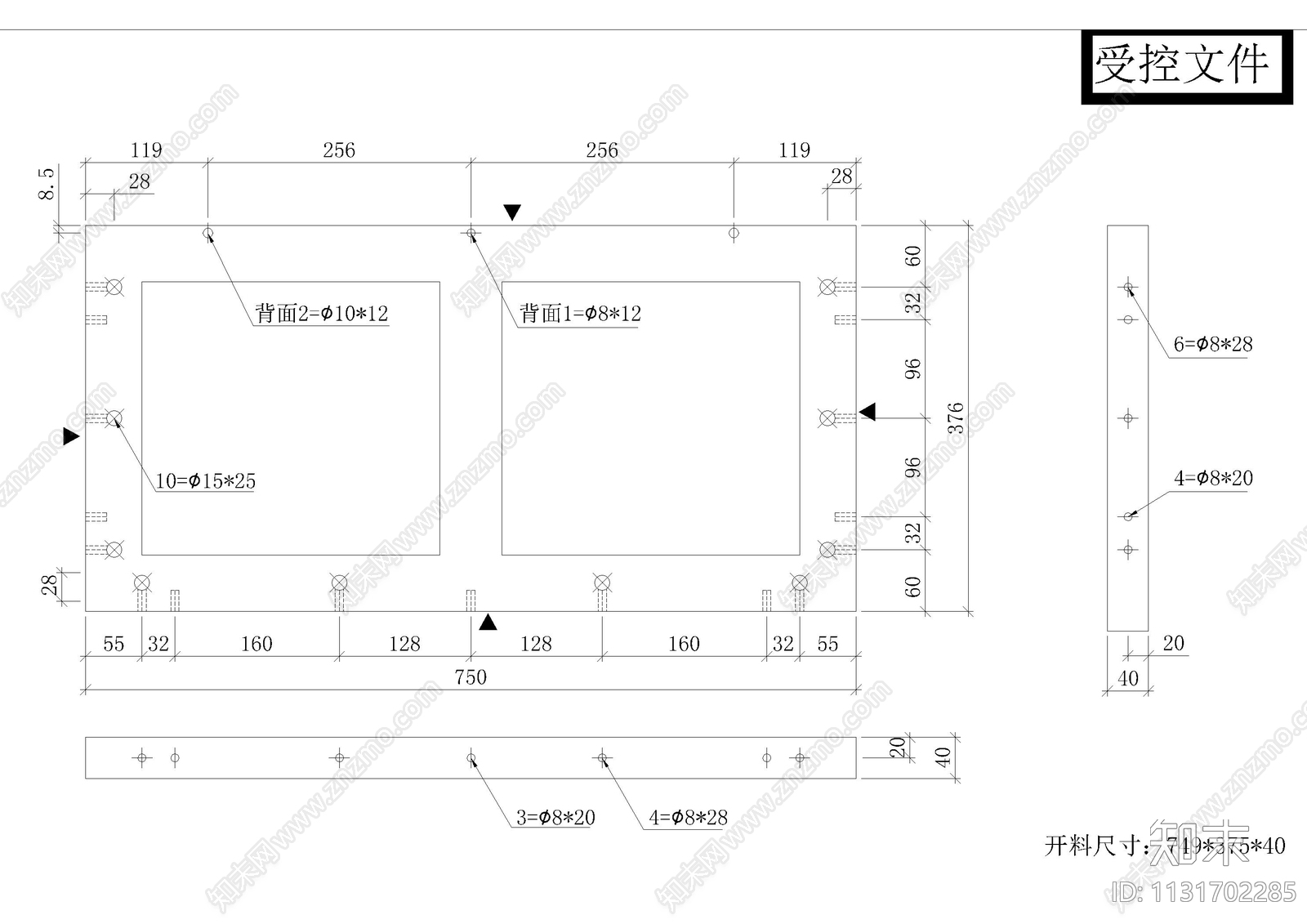 3套酒柜加工cad施工图下载【ID:1131702285】