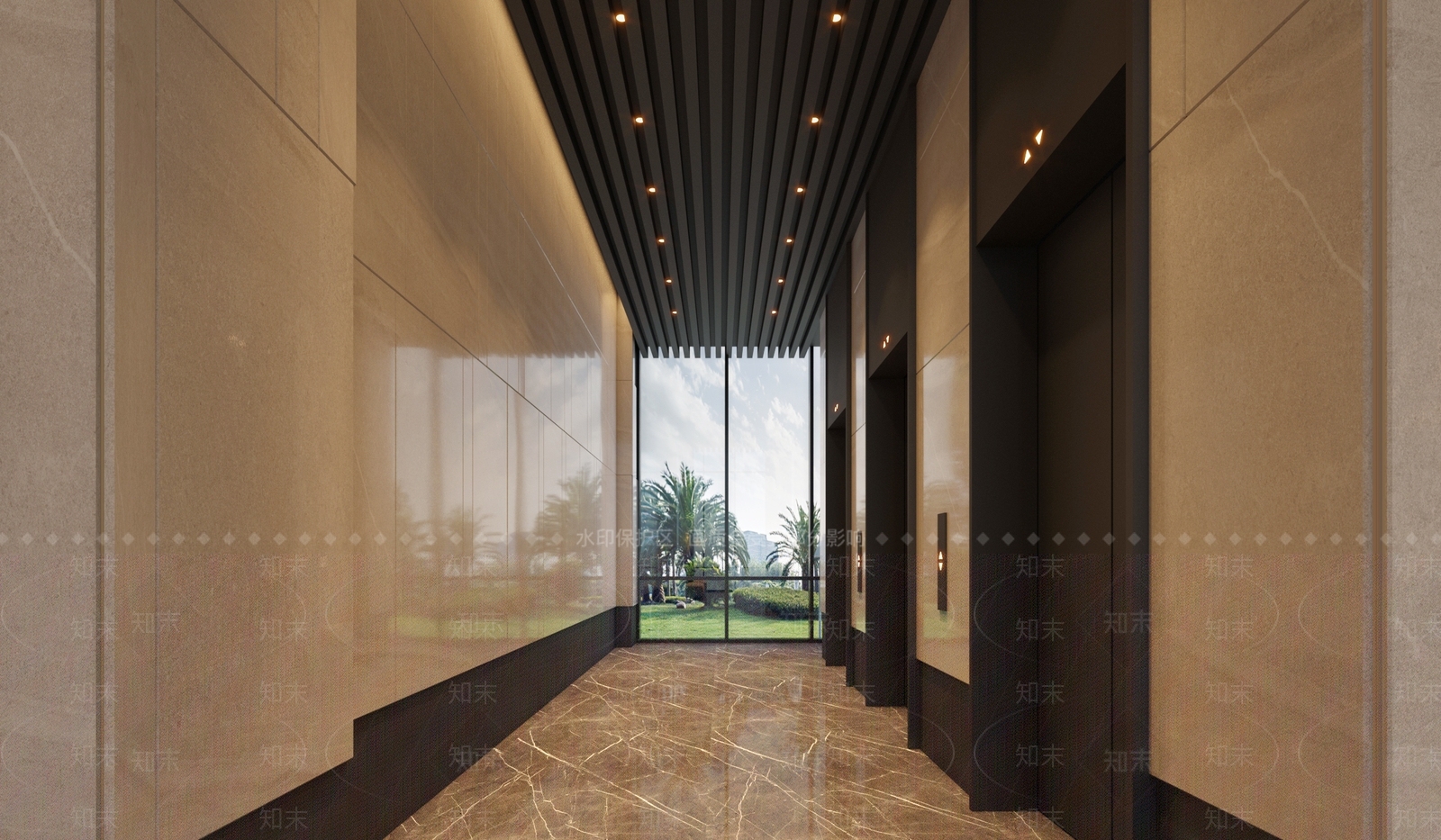 现代公司大堂3D模型下载【ID:1131748560】