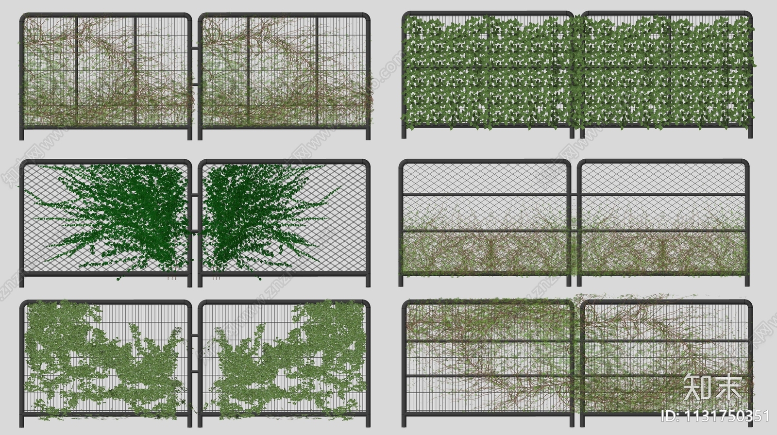 攀爬植物SU模型下载【ID:1131750351】