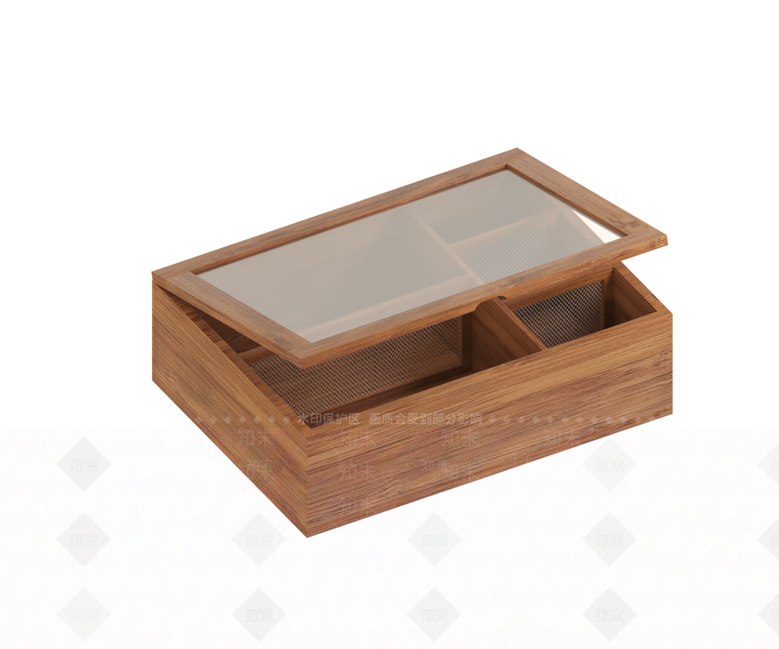 现代首饰盒3D模型下载【ID:1131757316】