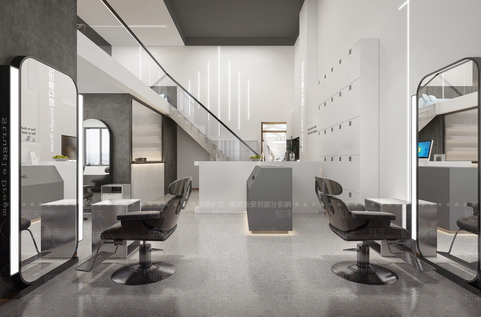 现代理发店3D模型下载【ID:1131763117】