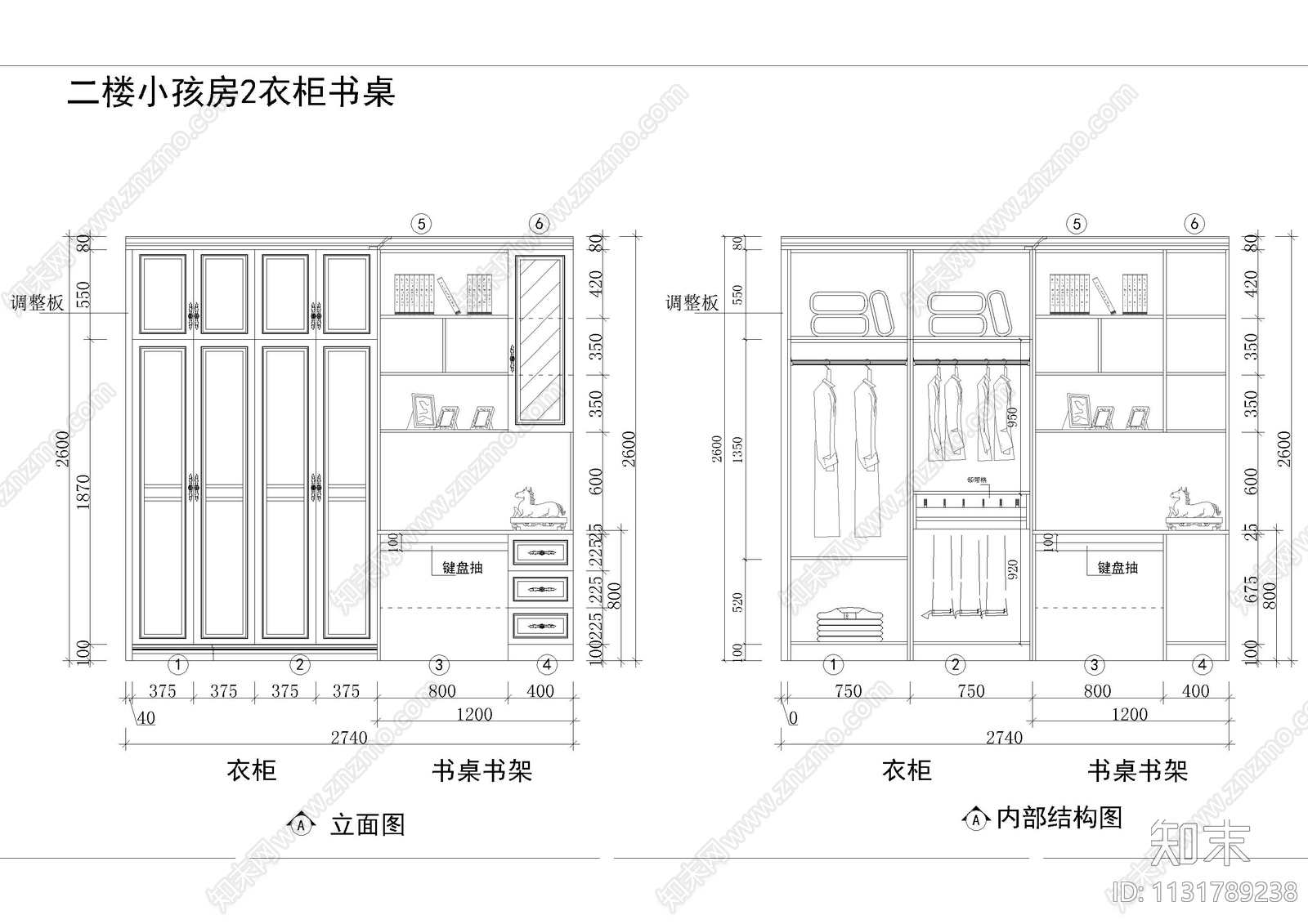 45套榻榻米cad立面图施工图下载【ID:1131789238】
