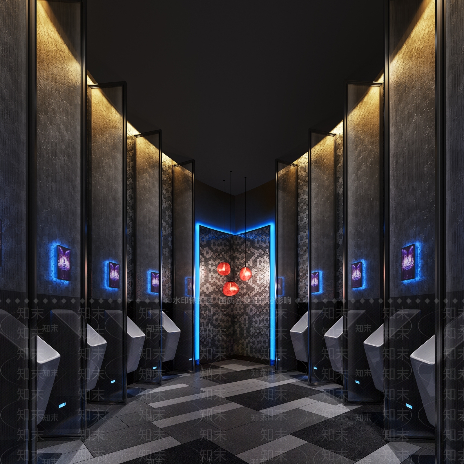 现代公共卫生间3D模型下载【ID:1131826760】