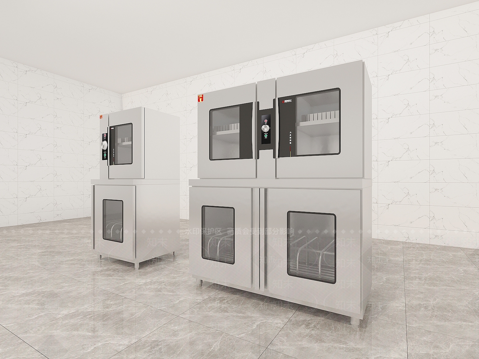 商用刀具消毒柜3D模型下载【ID:1131809038】