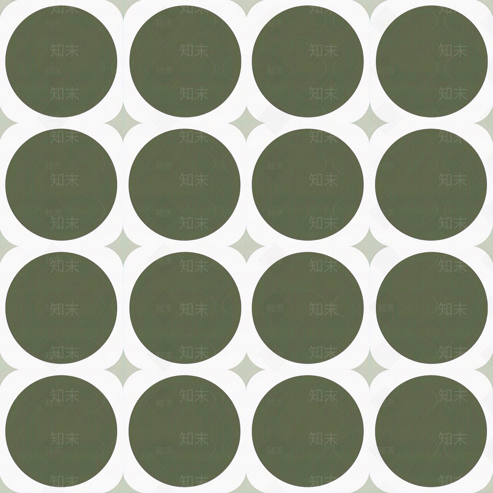 北欧风墨绿色几何图案花砖贴图下载【ID:1131818450】
