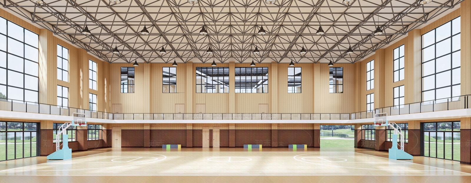 现代体育场3D模型下载【ID:1131835698】