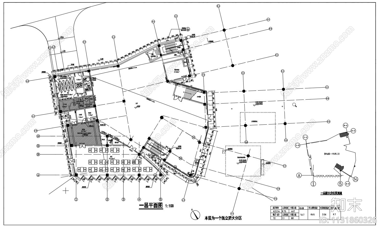 儿童科技馆建筑cad施工图下载【ID:1131860326】