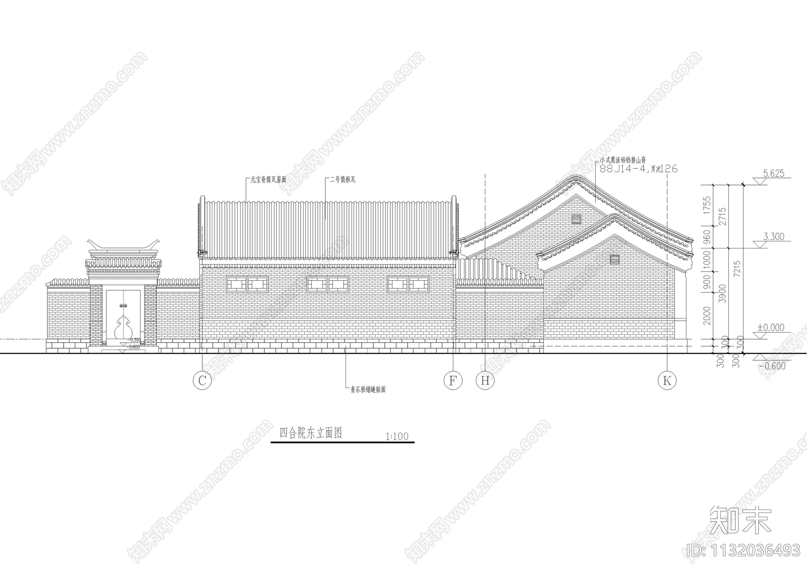 北京经典居住建筑cad施工图下载【ID:1132036493】