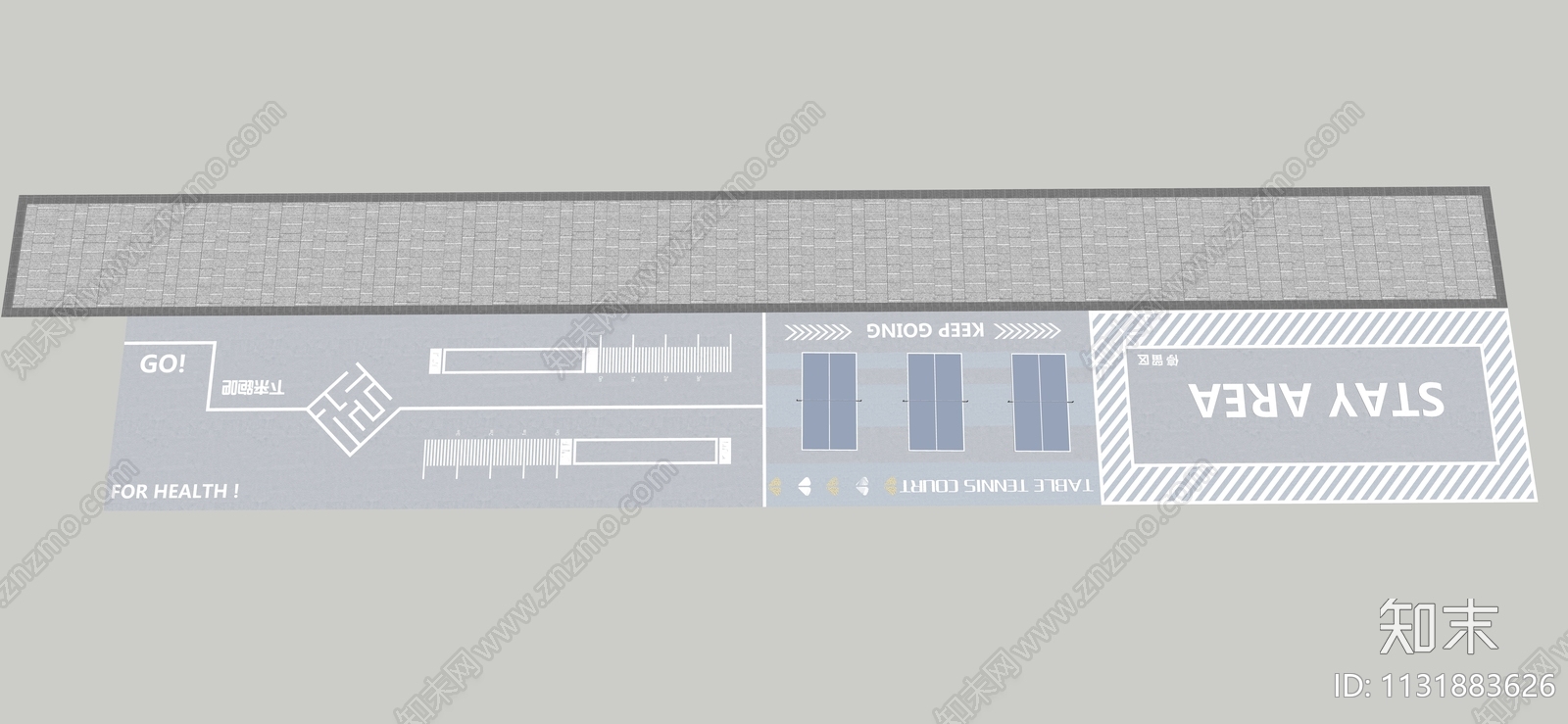 现代小区景观登高面SU模型下载【ID:1131883626】