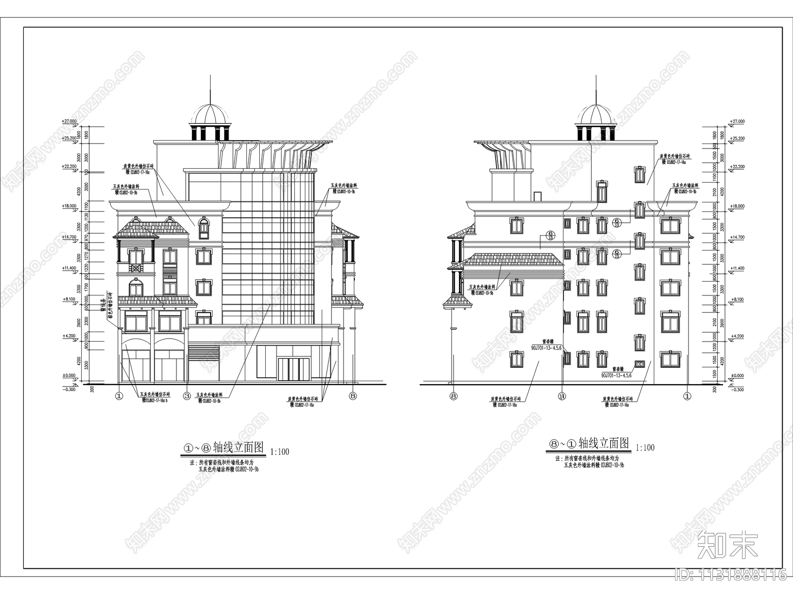 滨江新区新桥村安置房小区施工图下载【ID:1131888116】