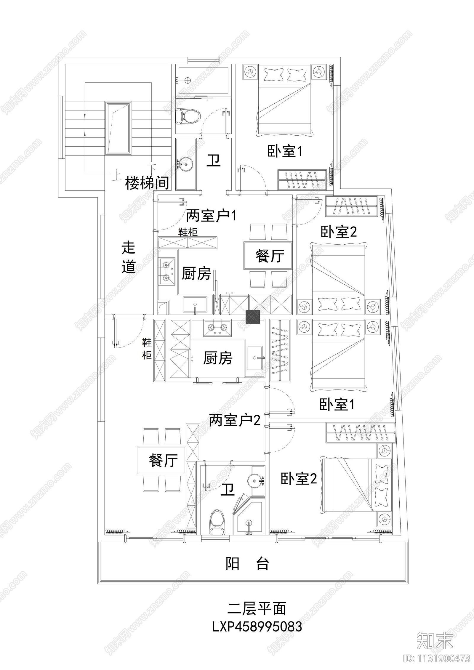 自建别墅cad施工图下载【ID:1131900473】