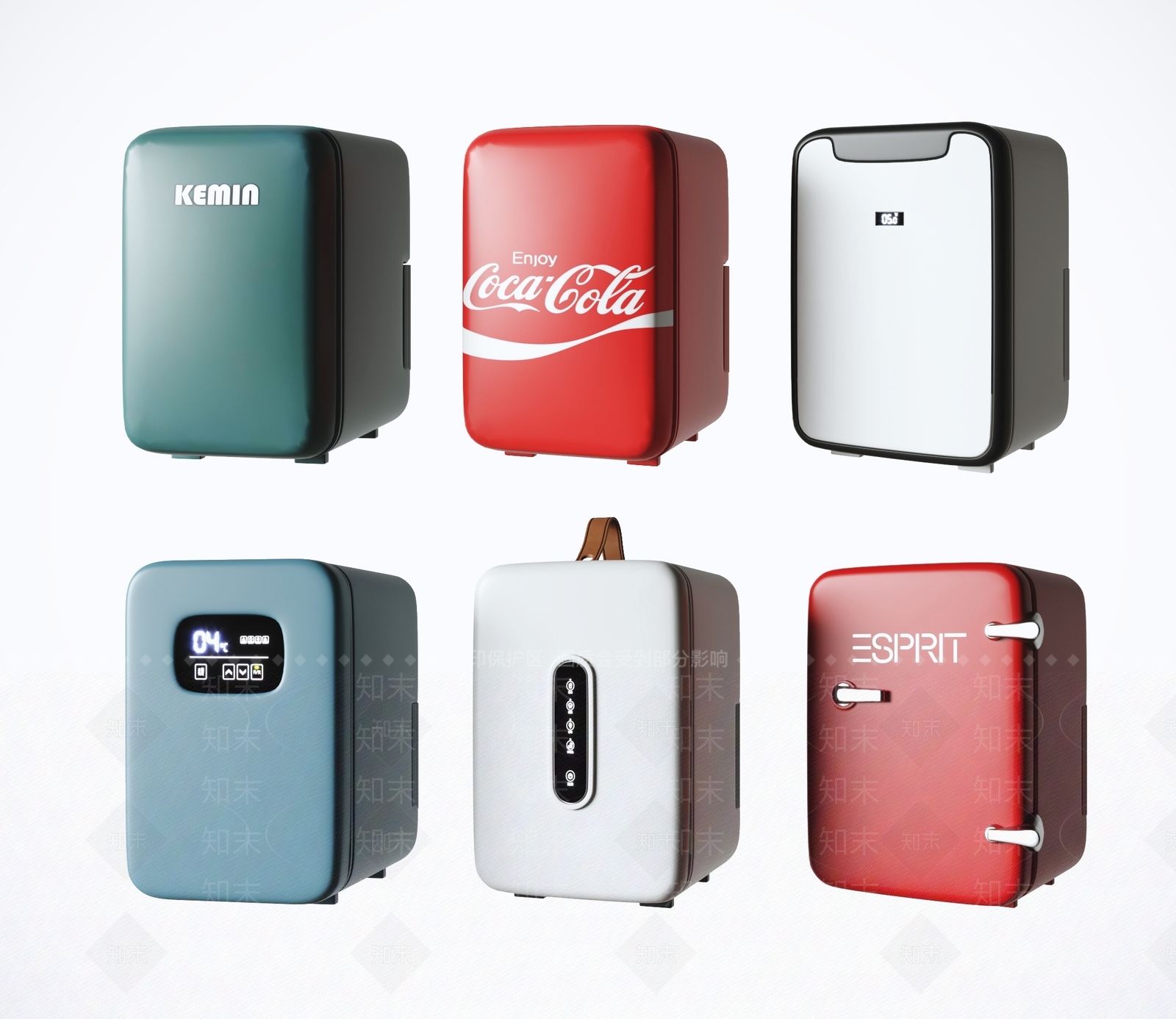 迷你小冰箱3D模型下载【ID:1131920803】