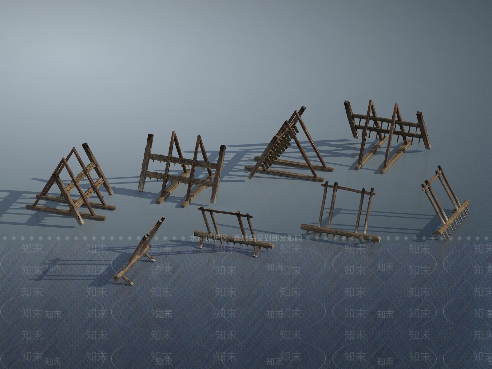 现代农具SU模型下载【ID:1131938724】