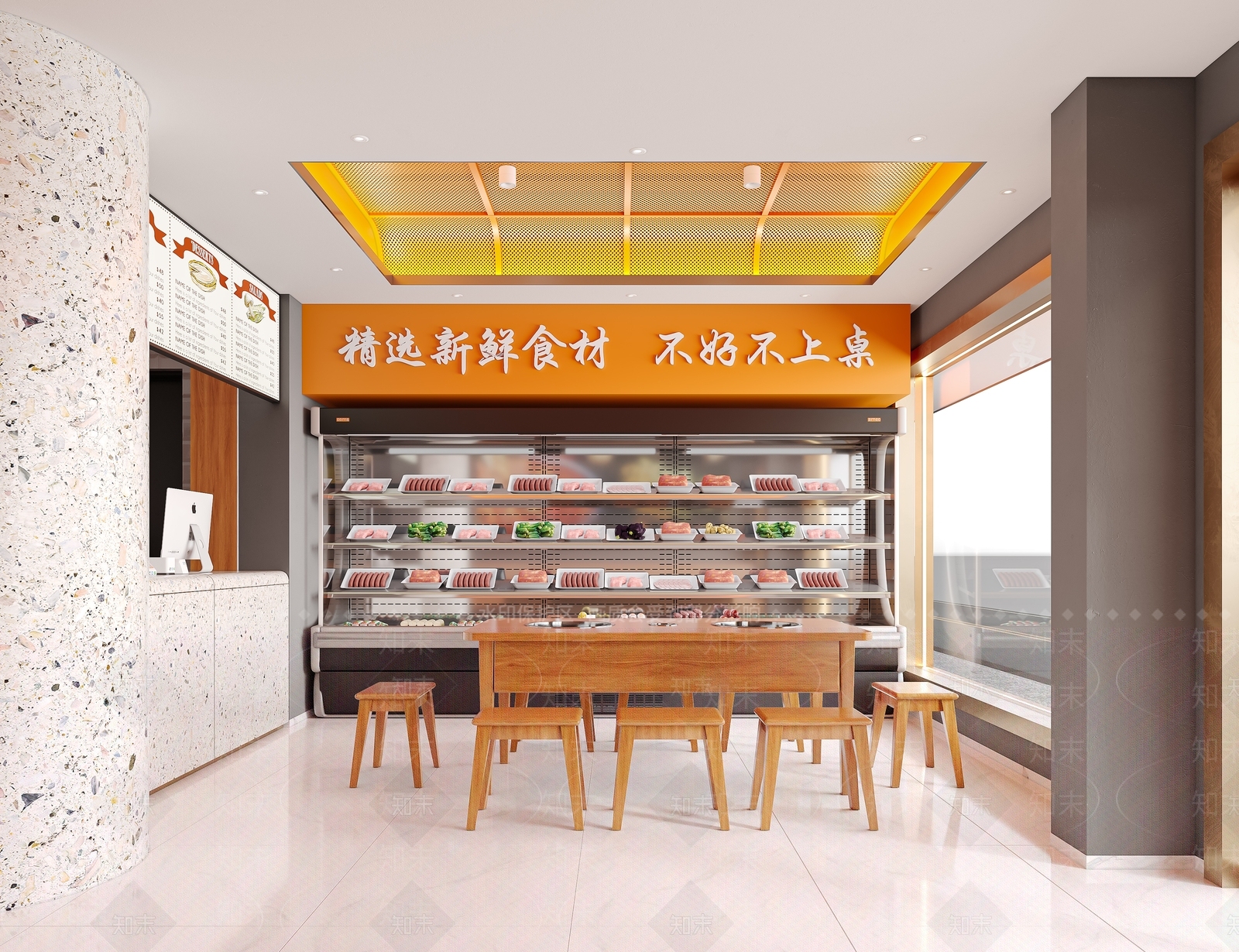 现代门头店面3D模型下载【ID:1131947981】