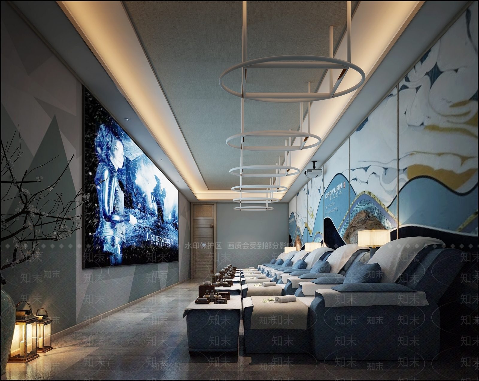 现代美容店3D模型下载【ID:1131948851】