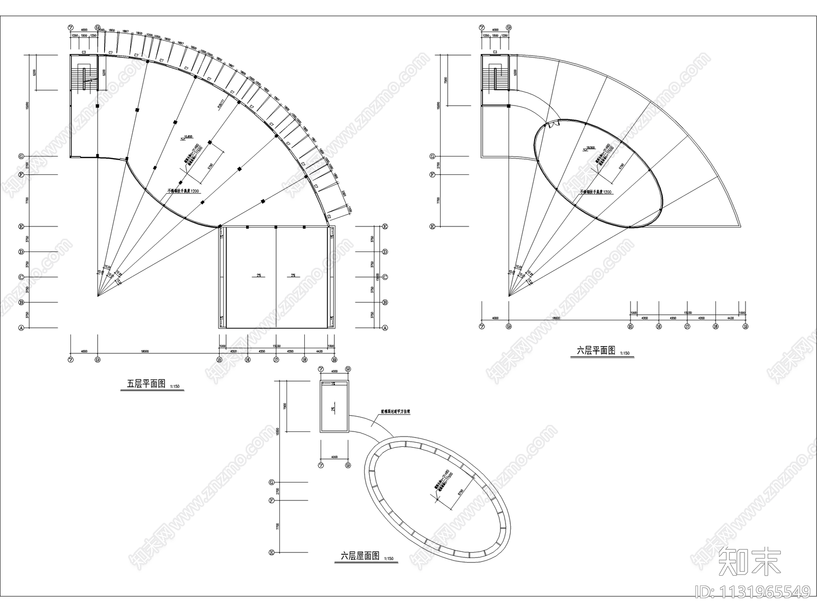 邓桥商业城建筑cad施工图下载【ID:1131965549】