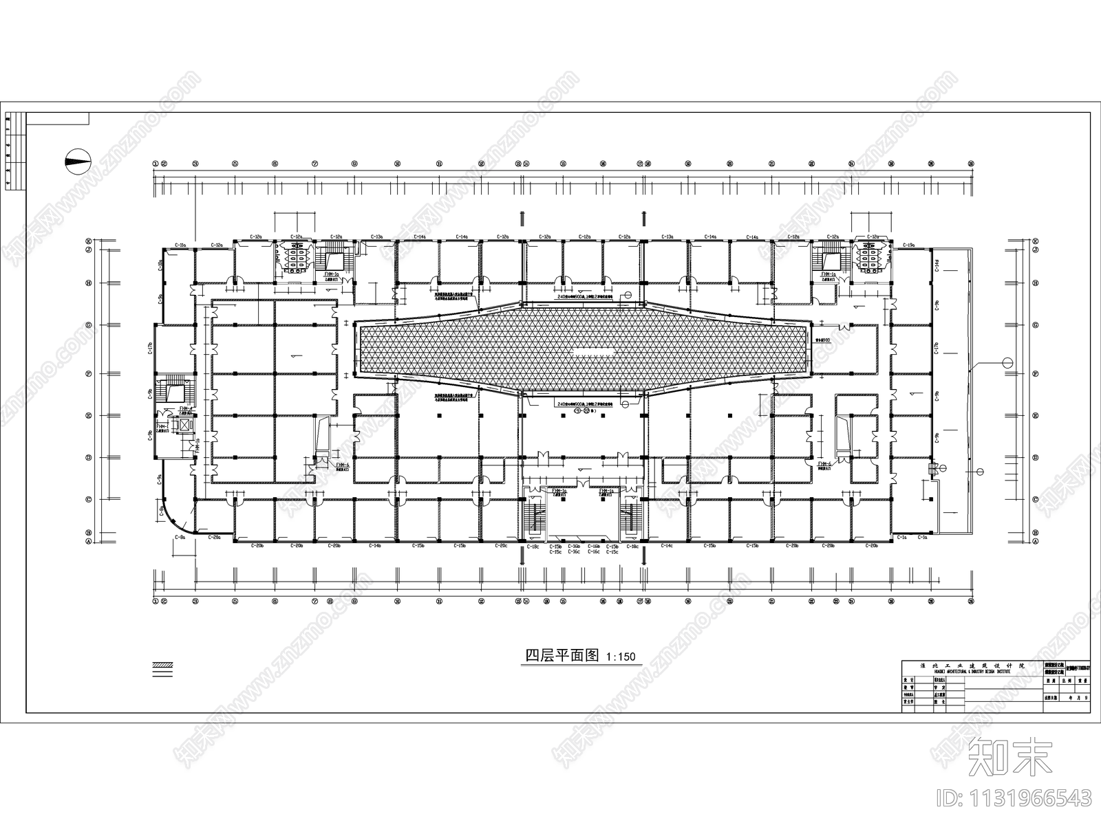 大型商场建筑cad施工图下载【ID:1131966543】