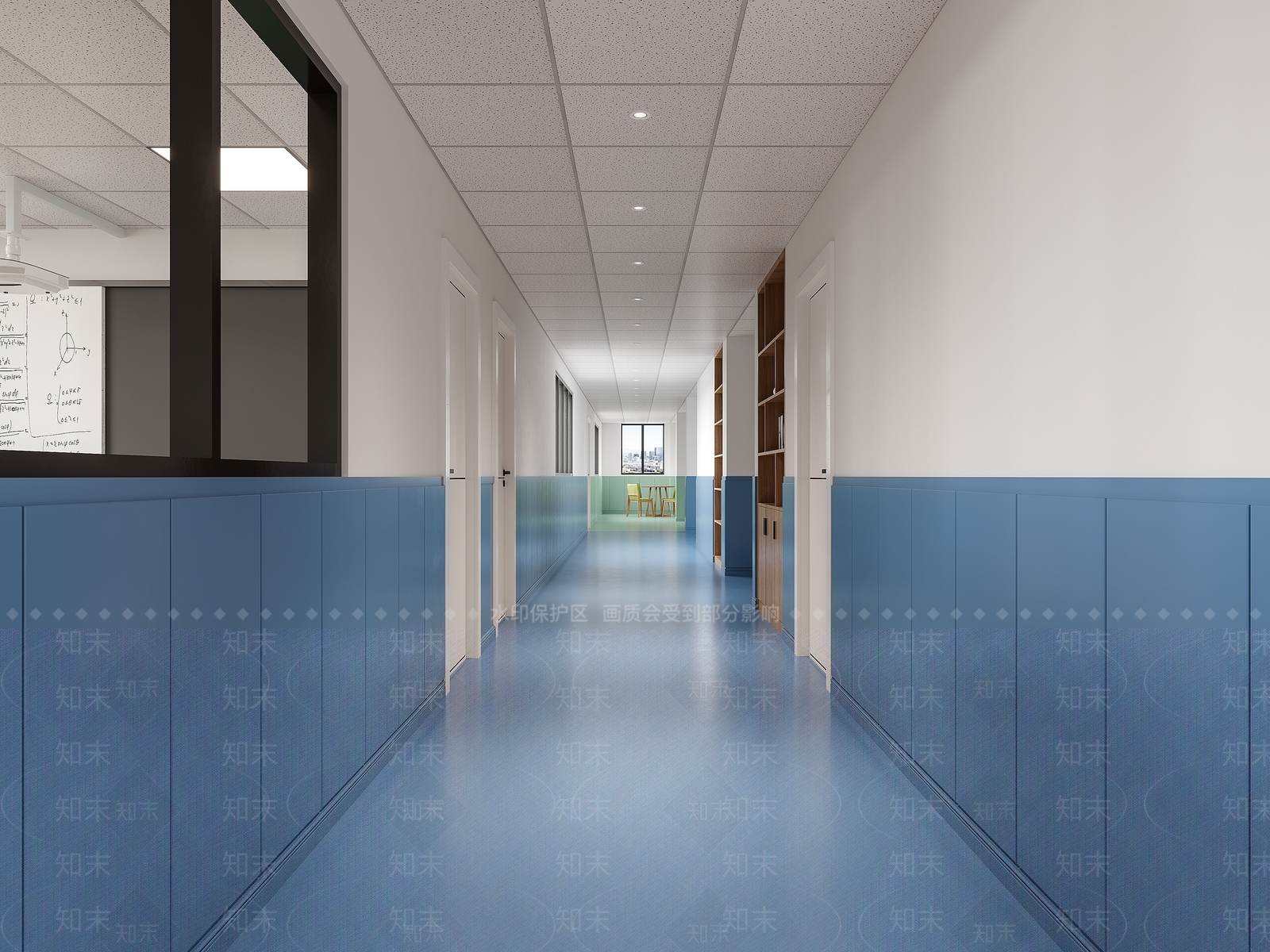 现代培训教室3D模型下载【ID:1131966875】