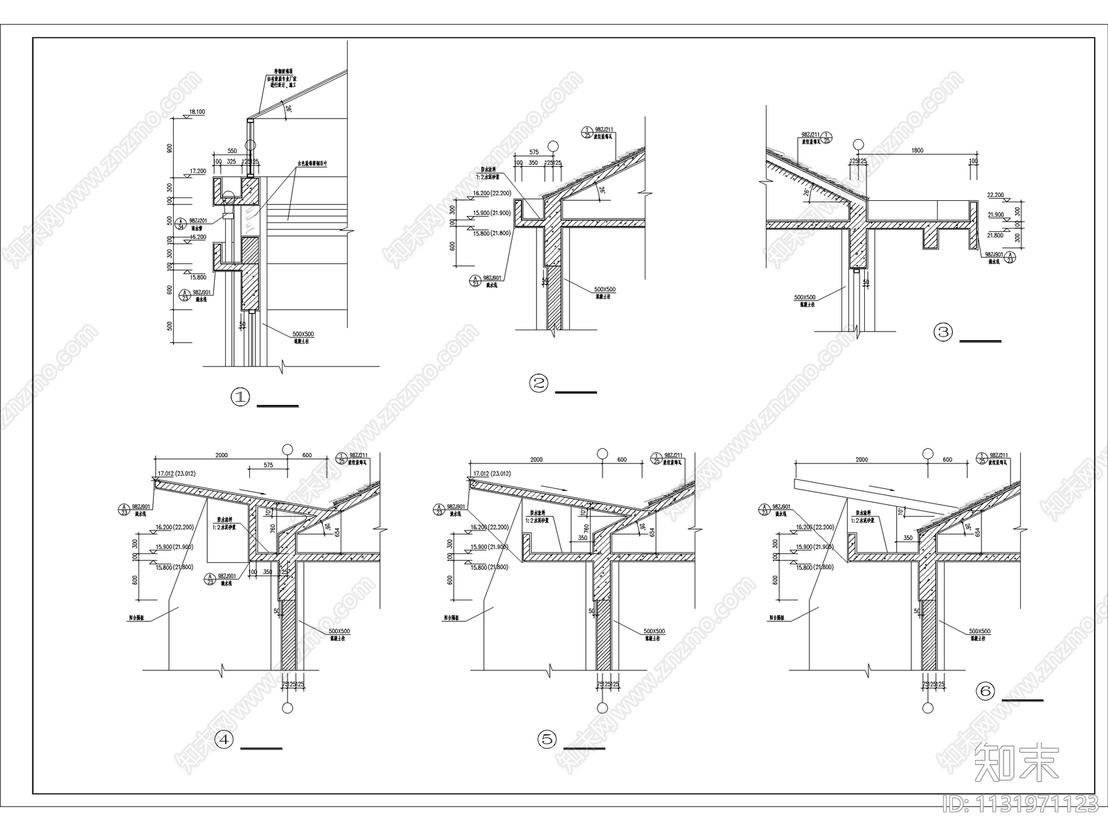 度假中心建筑cad施工图下载【ID:1131971123】