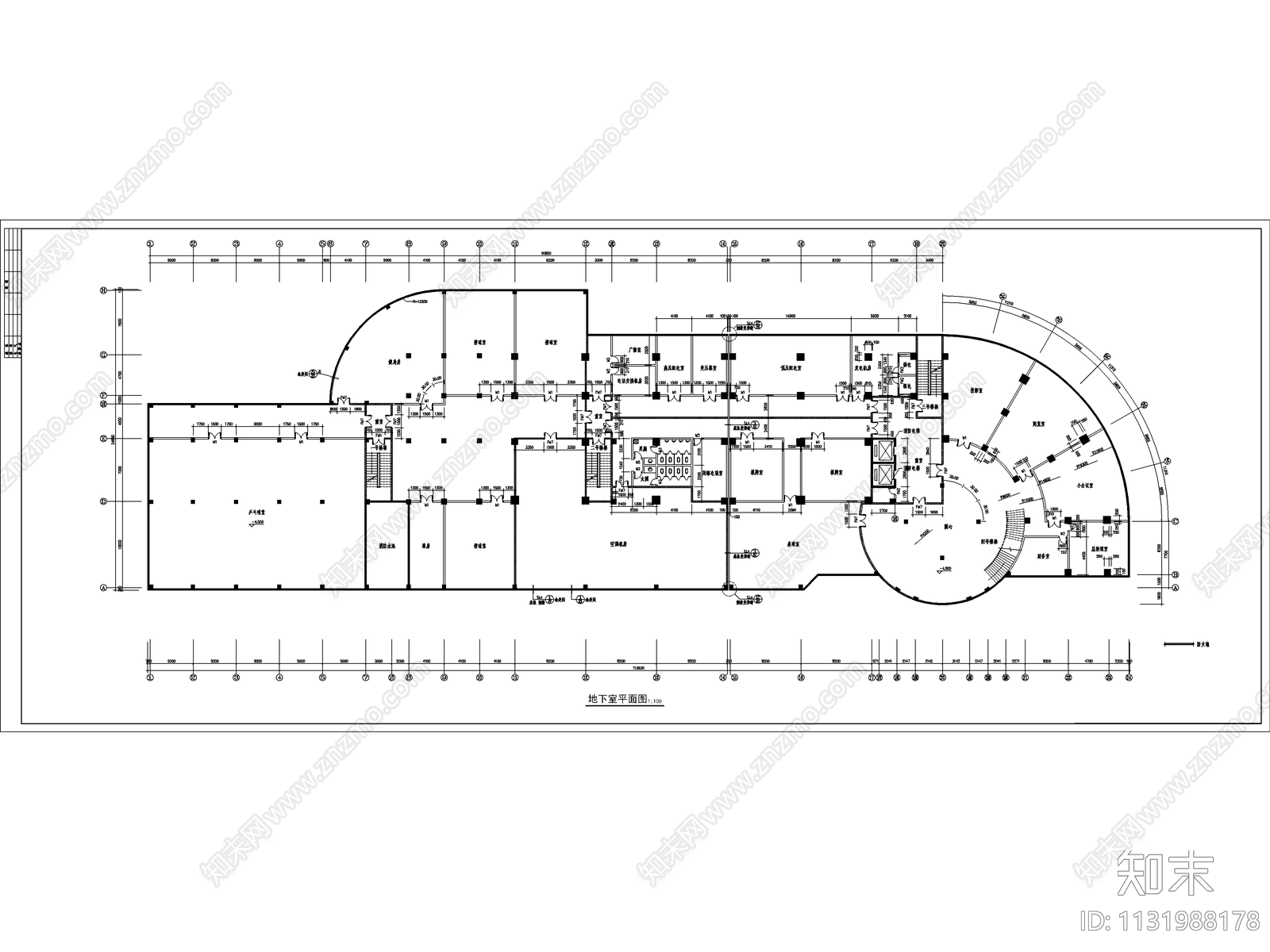 翡翠山湖酒店建筑概念方案cad施工图下载【ID:1131988178】