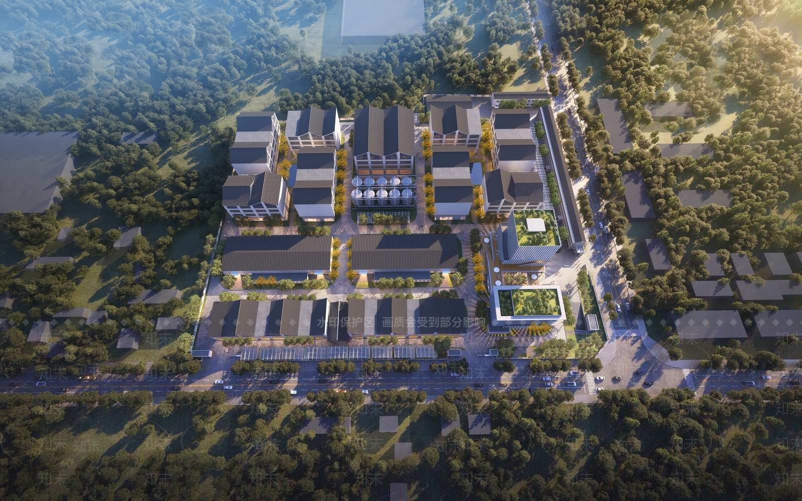 现代商业多层SU模型下载【ID:1132012184】