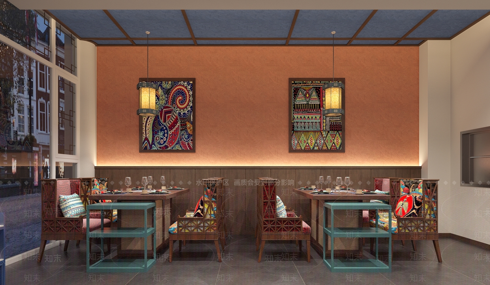 藏式火锅店3D模型下载【ID:1132044312】