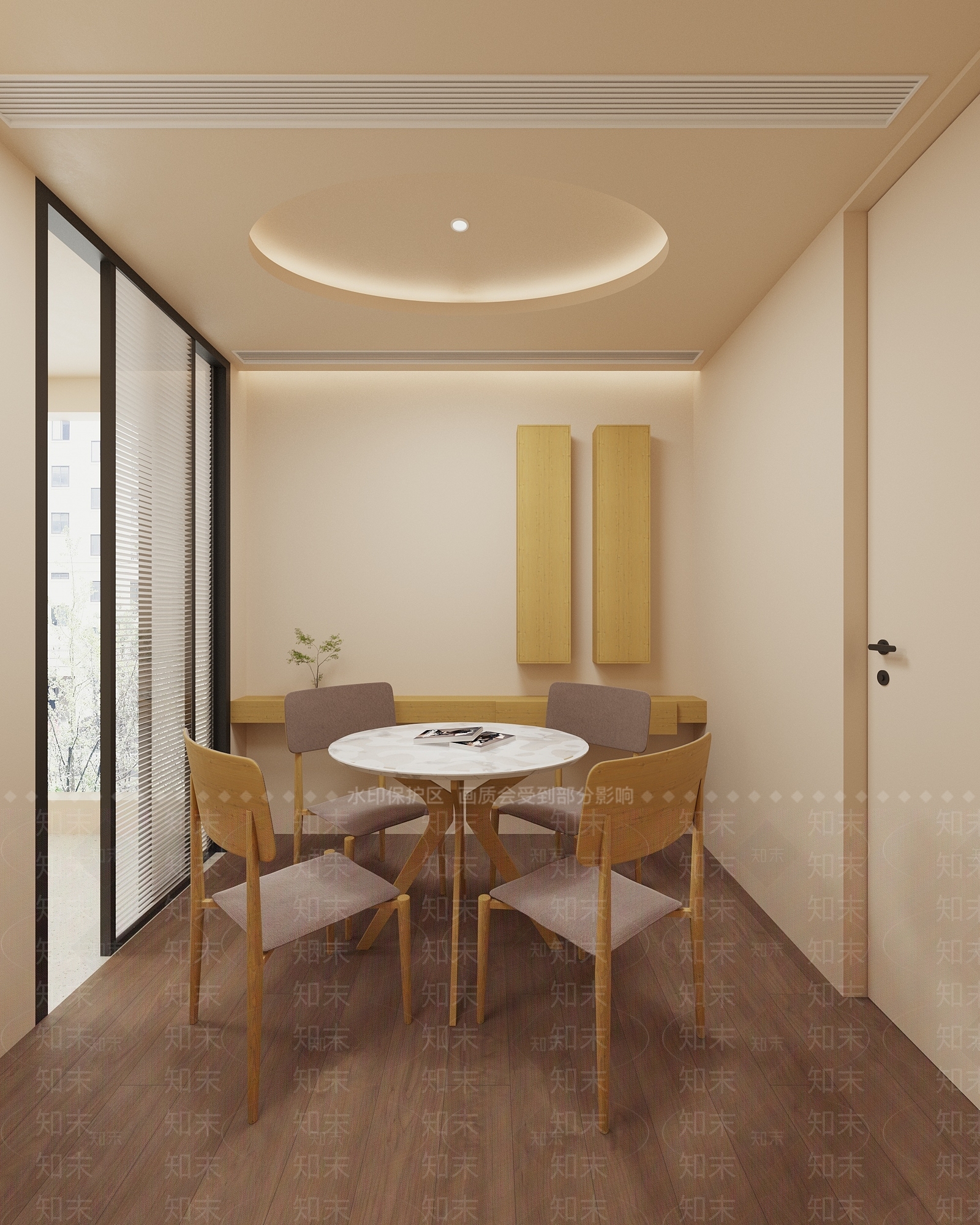 现代办公室茶水间3D模型下载【ID:1132050195】