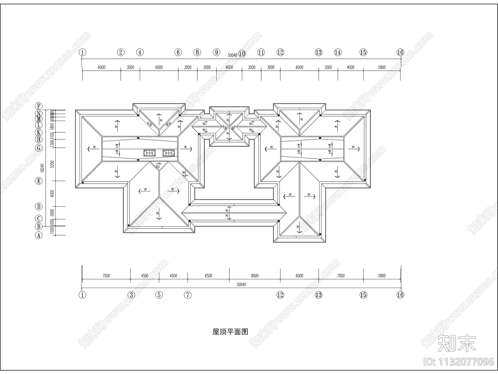 酒店健身中心建筑cad施工图下载【ID:1132077096】