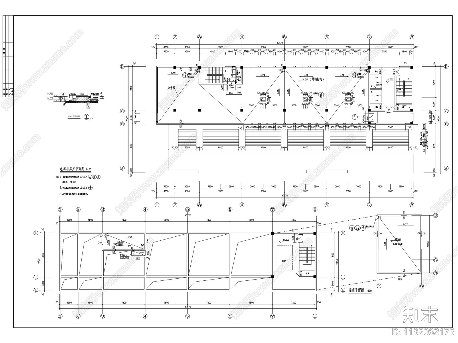 十四层宾馆建筑cad施工图下载【ID:1132082175】