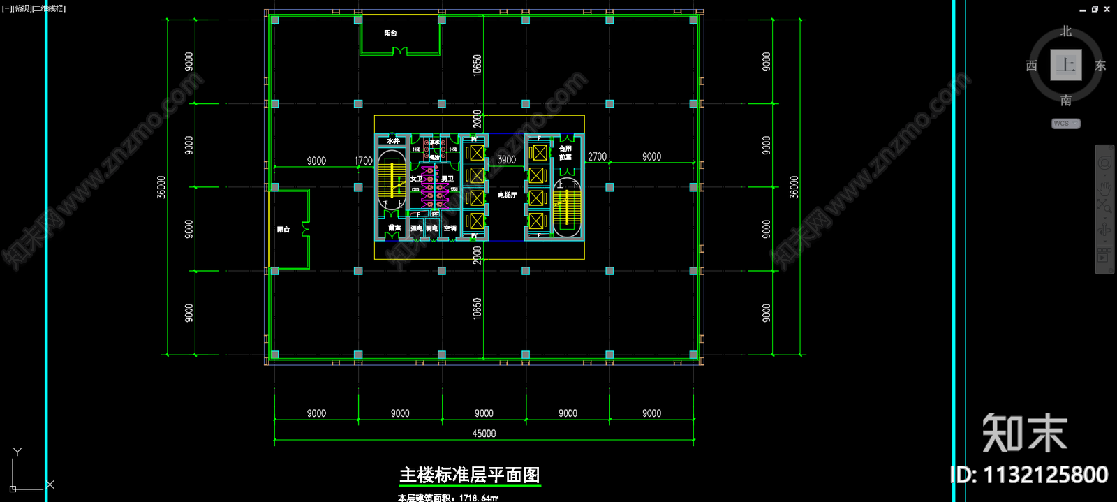 广州南沙中金岭南贸易中心建筑效果图施工图下载【ID:1132125800】