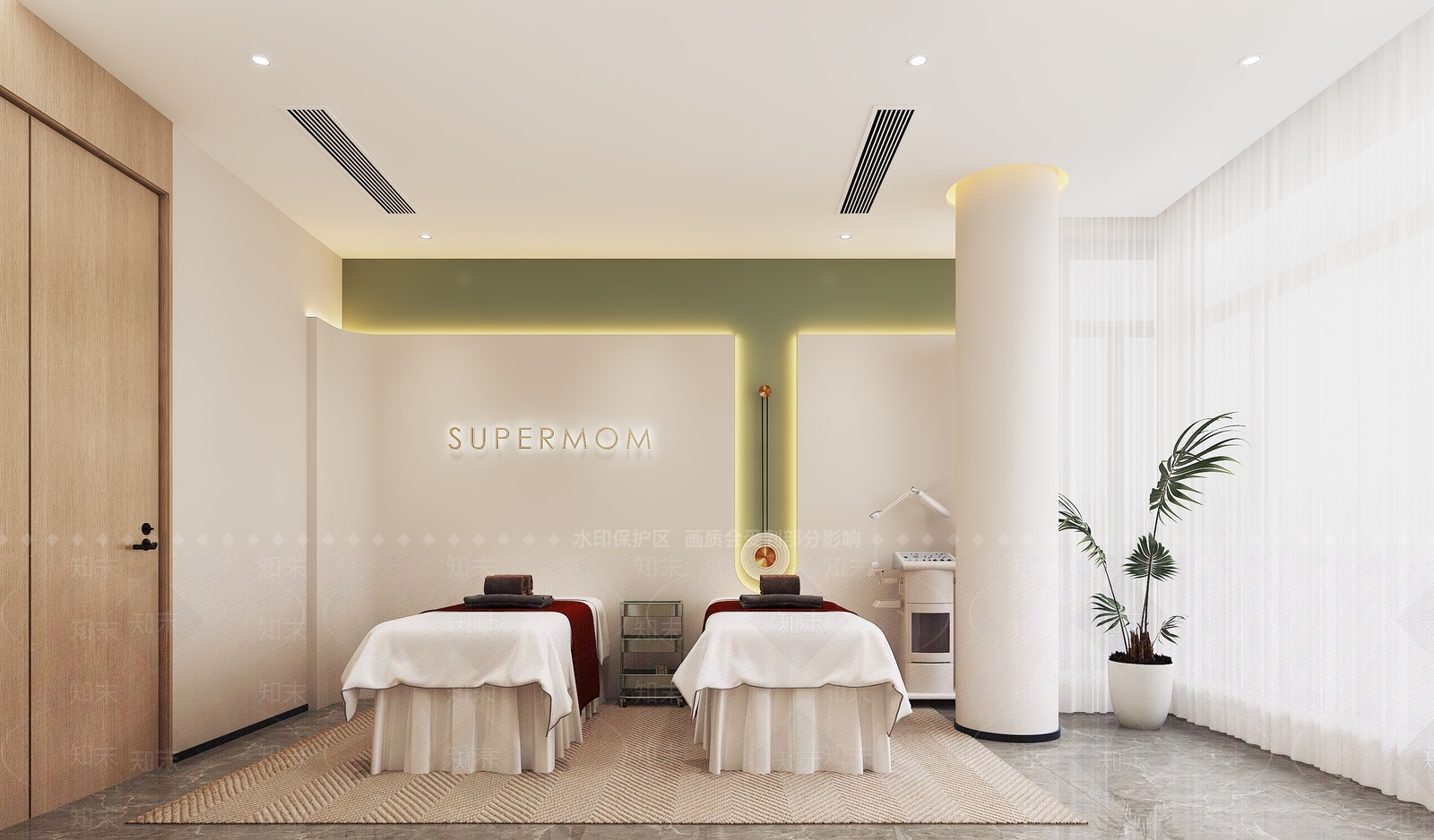 现代美容店3D模型下载【ID:1132139586】
