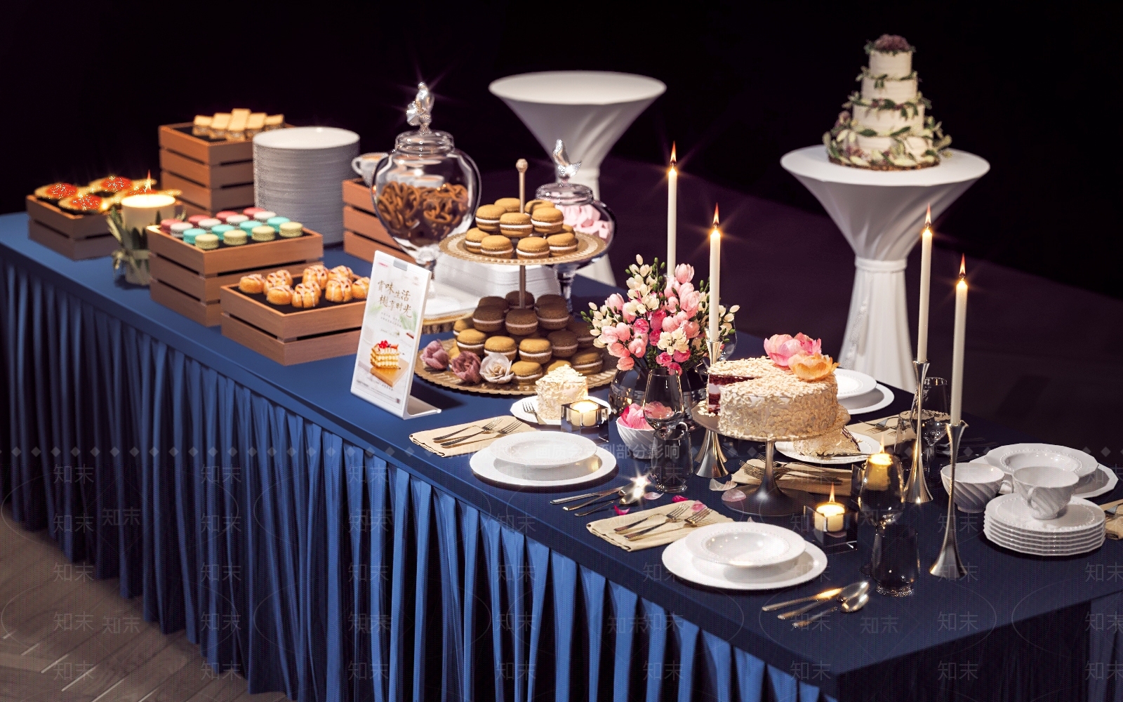 取餐台3D模型下载【ID:1132145320】