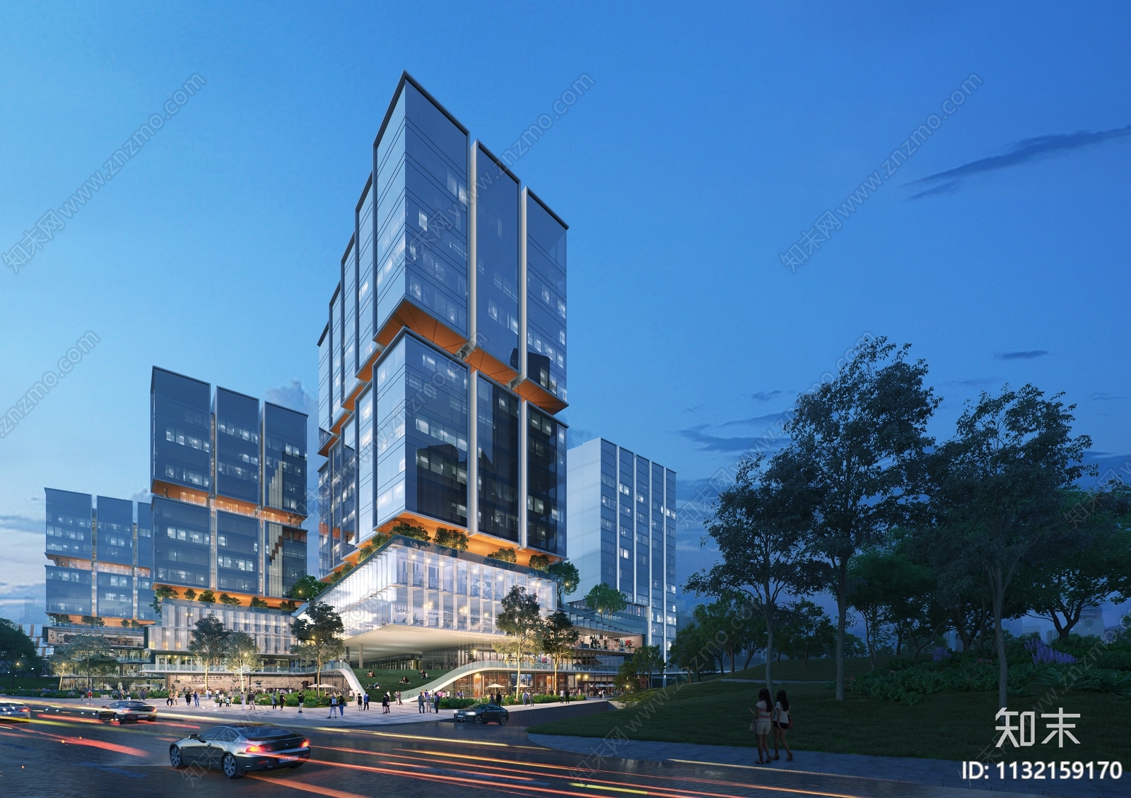 深圳龙岗金园软件园建筑方案文本下载【ID:1132159170】_【知末方案文本库】