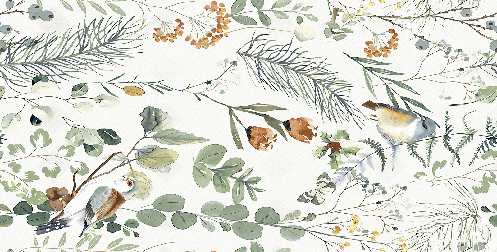 小新清新碎花艺术花砖贴图下载【ID:1132165613】