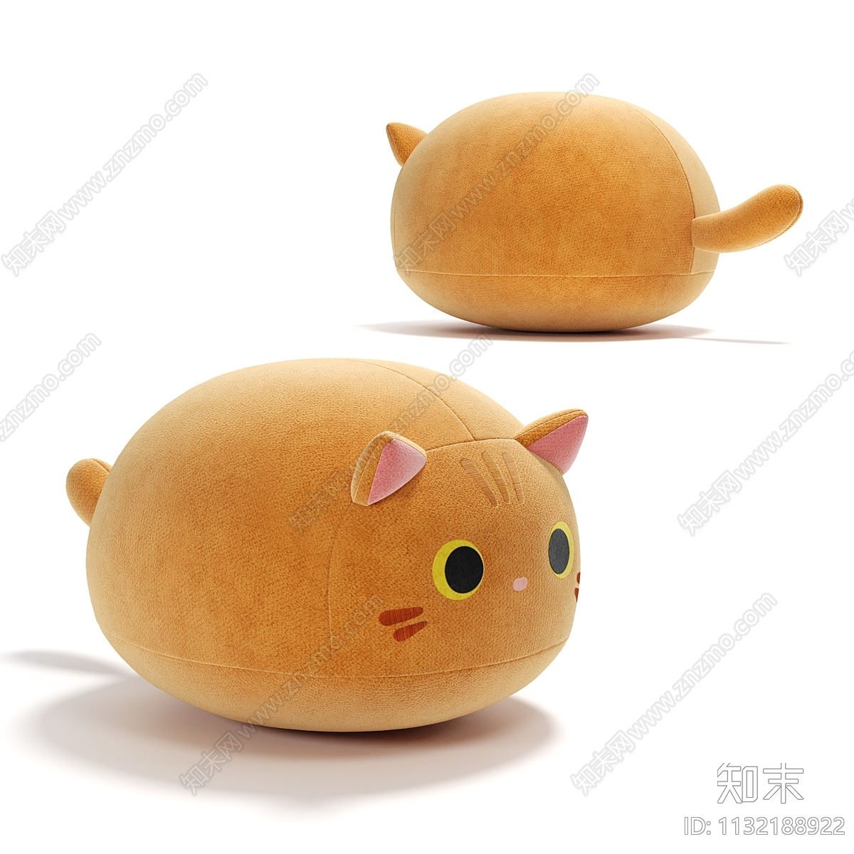 猫咪布偶玩具3D模型下载【ID:1132188922】