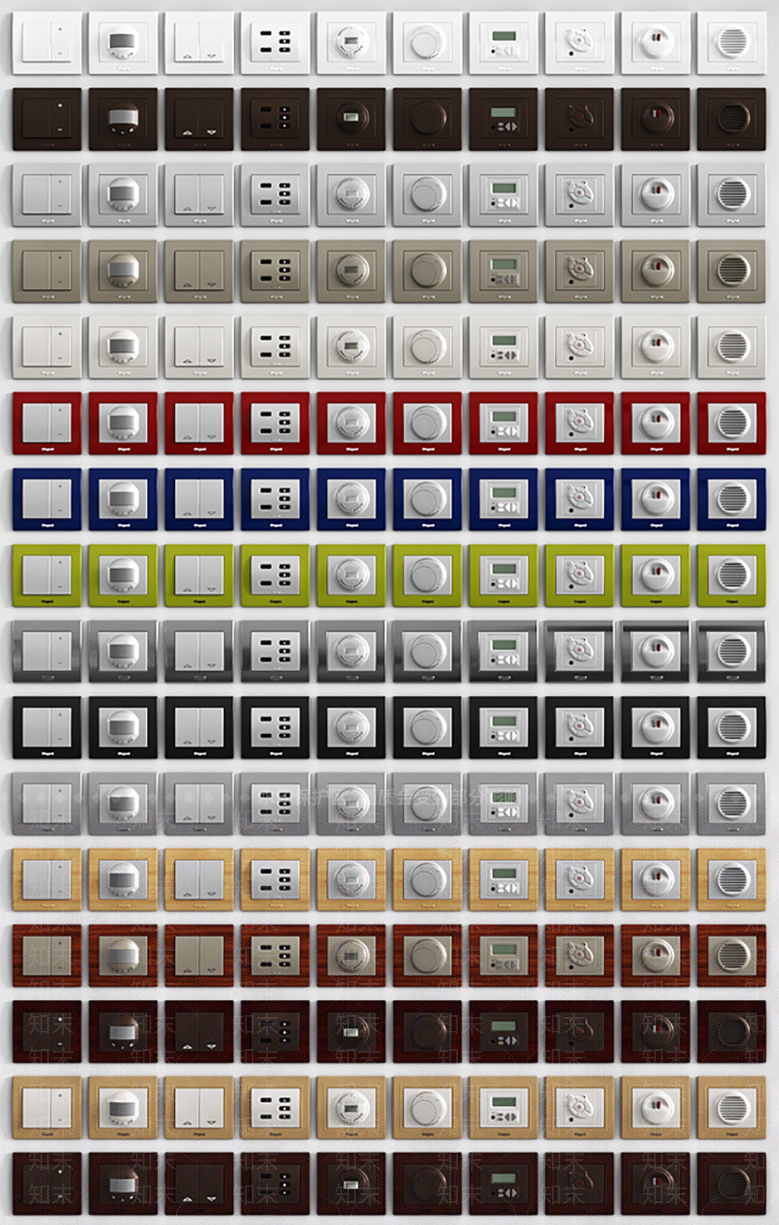 开关面板3D模型下载【ID:1132195791】