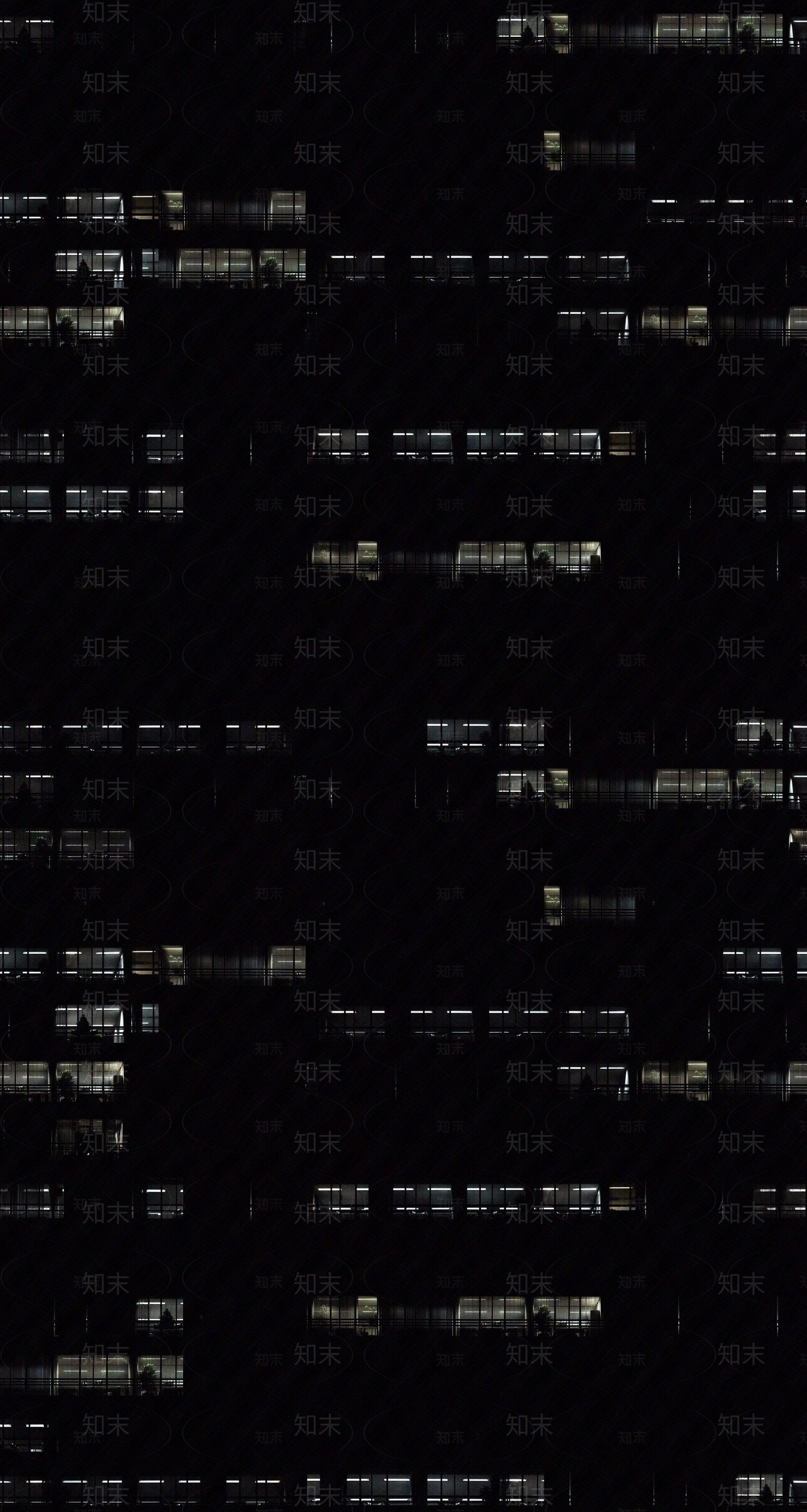 现代夜晚窗户建筑外立面贴图室外建筑夜景玻璃贴图贴图下载【ID:1132203075】